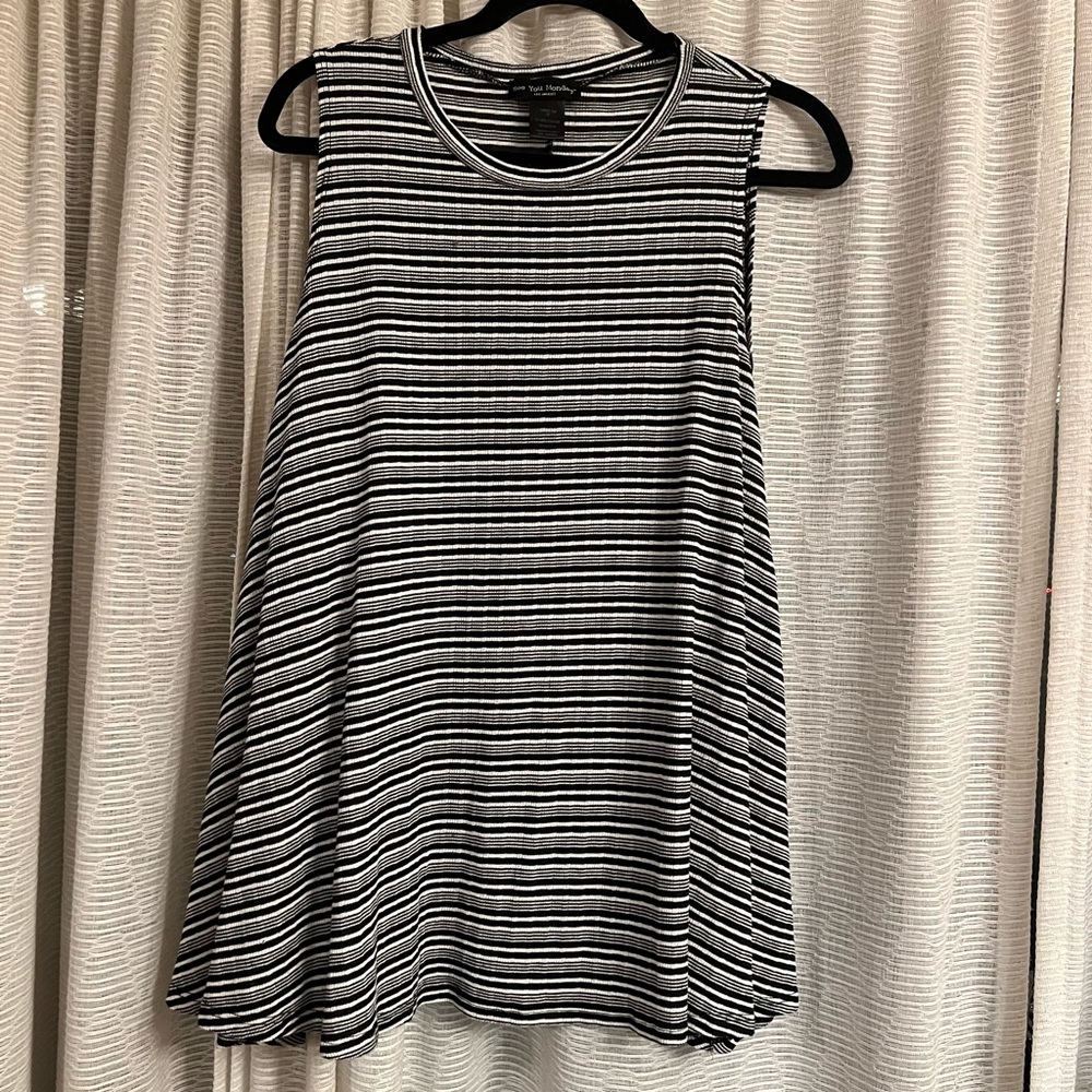 ‼️LAST CHANCE‼️ See You Monday Long Striped Trapeze Tank